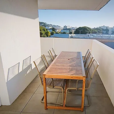 Apartment T3 Au Lavandou Avec Piscine, 6 Pers, 900m - Fr-1-803-97 *